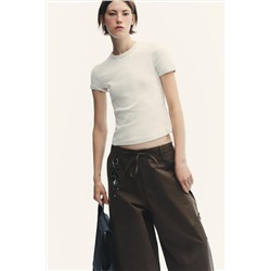 T-SHIRT WITH BACK SEAM