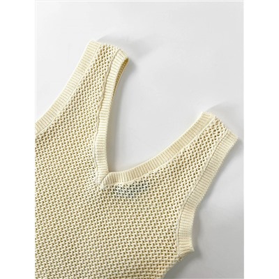 Женский вязаный топ