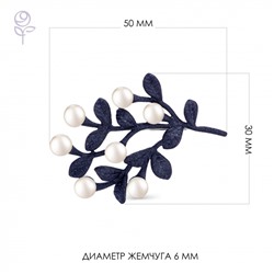 Брошь серебряная 925 арт.56001S1U