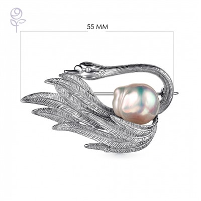 Брошь серебряная 925 арт.56027S8