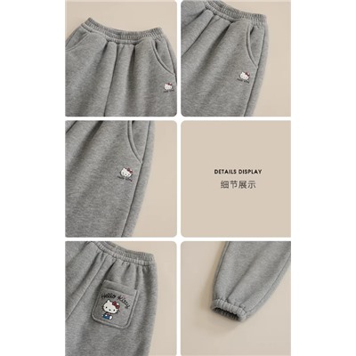 Спортивные штаны для девочек утепленные