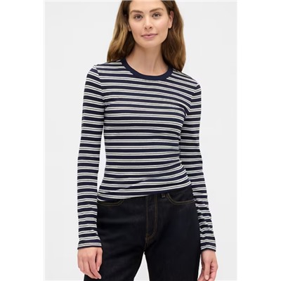 Essential Ribbed Crewneck T-Shirt