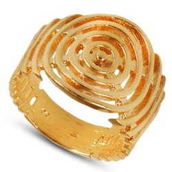 Кольцо (покрытие золото)