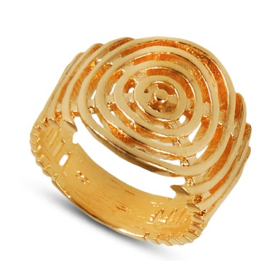 Кольцо (покрытие золото)