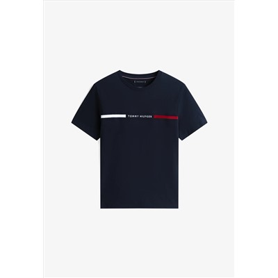 Tommy Hilfiger HILFIGER CHEST INSERT TEE - Camiseta estampada