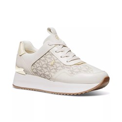 MICHAEL MICHAEL KORS Women's Raina Lace-Up Trainer Running Sneakers