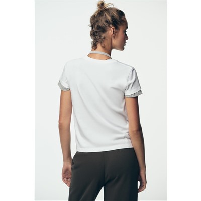 WASHED T-SHIRT WITH POCKET