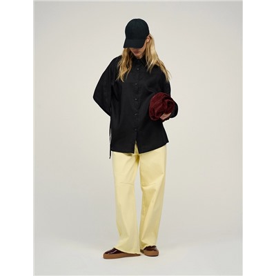 Синяя рубашка из крапивы