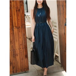 Женское платье с ремнем Макс Мар*а