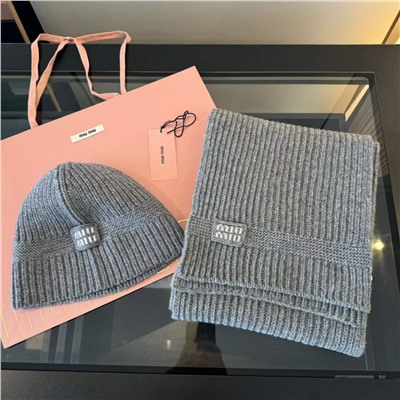 Теплый кашемировый набор унисекс МИУ МИ*У