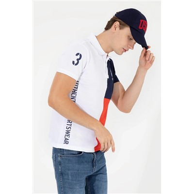 Erkek Beyaz Polo Yaka Tişört