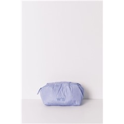 Neceser grande acolchado azul strass