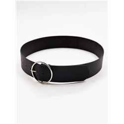 Ремень женский арт. P2/черный/круглый