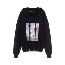 Sudadera con capucha Negro