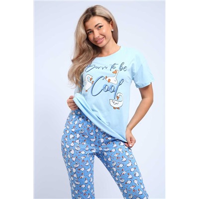 Пижама женская с брюками 20522