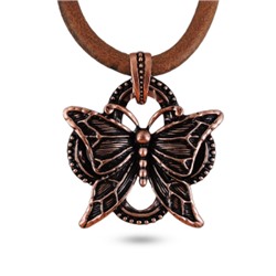 Кулон (Кожа коричневая; покрытие: Медь)JHN9800