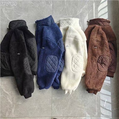 Женская курта бомбер из шерпы АЛ*О