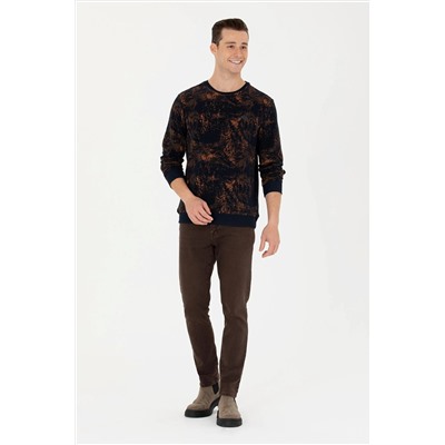 Erkek Lacivert Sweatshirt