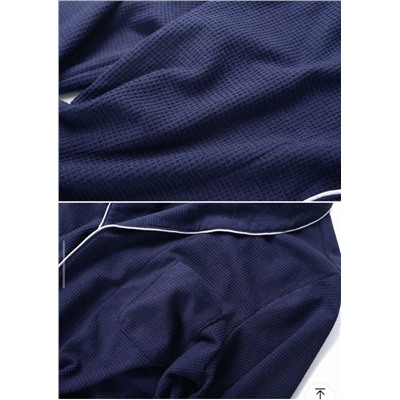 Мягкий, дышащий, впитывающий халат с вафельной текстурой  Экспорт