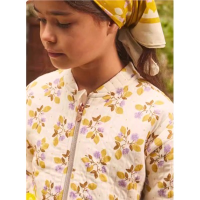 Тонкая кофта на замке для девочек