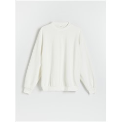 Oversize-Sweatshirt aus Baumwolle