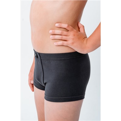 Трусы боксеры на мальчика закрытая резинка БПЗ серые