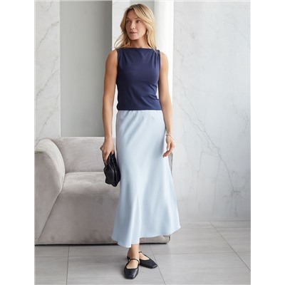 Топ из премиального хлопка с эластаном