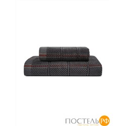 Полотенце велюровое Arya Aiden 70x140 Антрацит