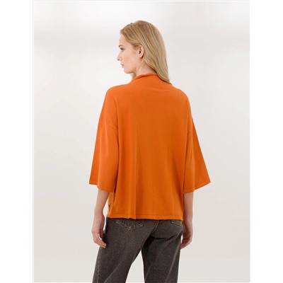 Turuncu Comfort Fit Basic Kazak