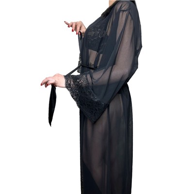 FLORANCE BLACK Пеньюар женский SUBTILLE