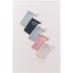 Pack 3 calcetines cortos Smiley