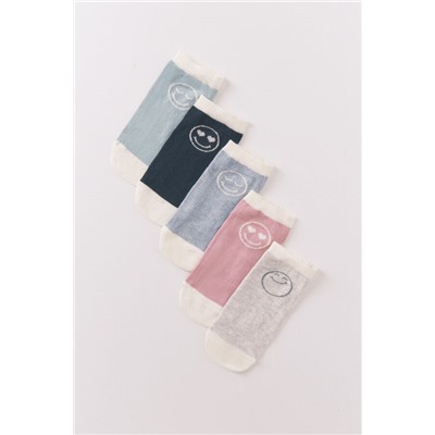 Pack 3 calcetines cortos Smiley