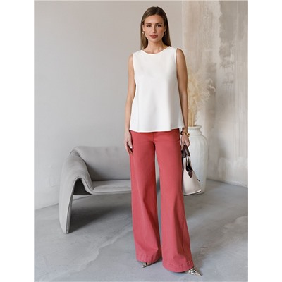 Джинсы из денима с эластаном