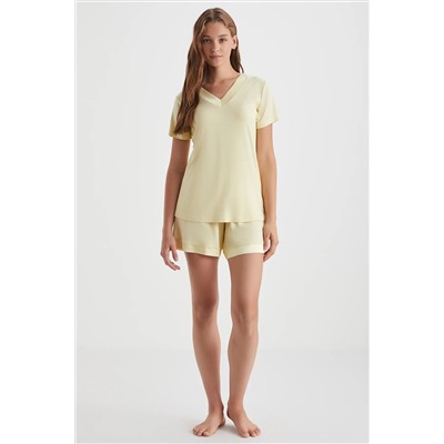 2734 SHORT SET (YELLOW)