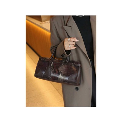 Сумка Lanotti CROCO LINE  8346/бордо(28)