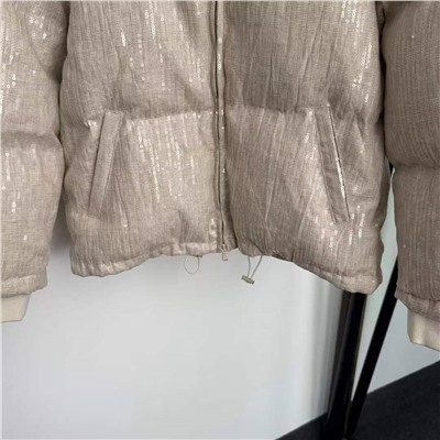 Куртка-пуховик с пайетками  Brunell*o Cucinell*i