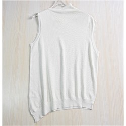 Трикотажный асимметричный свитер