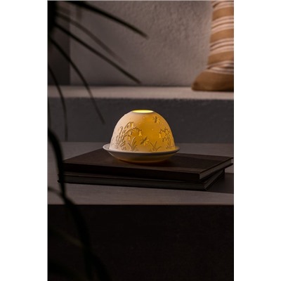 Splendeur Led'li Dekoratif Mumluk - Beyaz