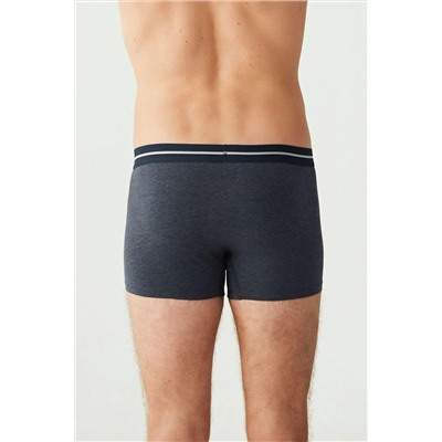 U.S. Polo Assn. U.S. Polo Assn. Erkek 3’lü Boxer Set – Lacivert & Melanj - Lacivert - ILC2.80S30Q6-OLA