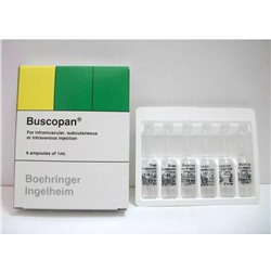 BUSCOPAN 20 MG 6 AMPUL Бускопан