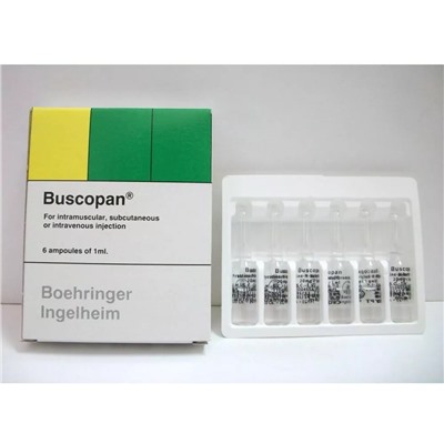 BUSCOPAN 20 MG 6 AMPUL Бускопан