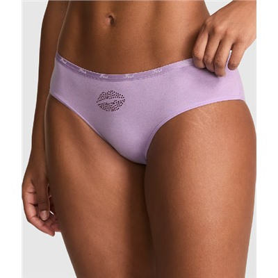 PINK Logo Cotton Hiphugger Panty