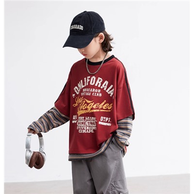 Лонгслив для мальчиков