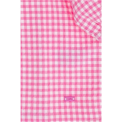 Kız Çocuk Pembe Uzun Kollu Gömlek