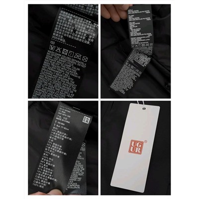 Теплая куртка со съёмным меховым воротником унисекс в стиле Uniql*o