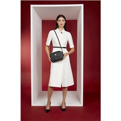 Pierre Cardin Siyah Monogram Kadın Omuz Çantası 05PO22Y1538