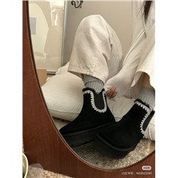 Зимние ботинки на толстой подошве  УГ*Г