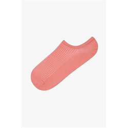 Penti Colorful Rib 3lü Turuncu Pembe Sneaker Çorap