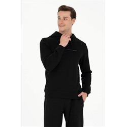 Erkek Siyah Sweatshirt