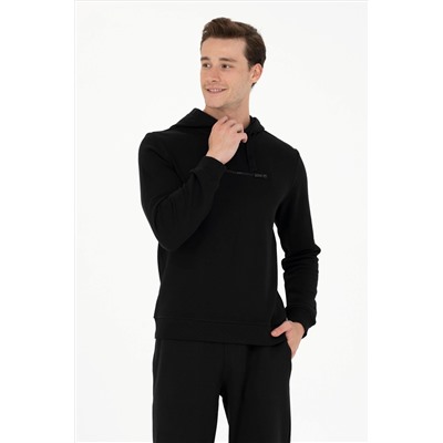 Erkek Siyah Sweatshirt